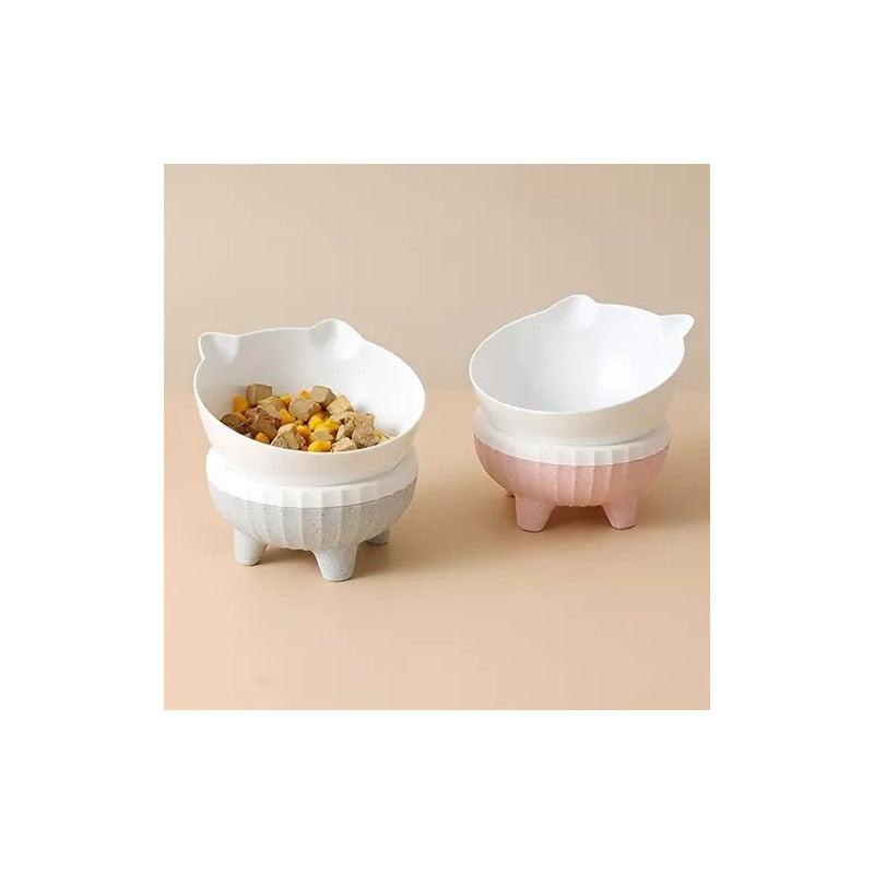 Plato Comida Perro Plato Alto Inclinable Plato Mascota