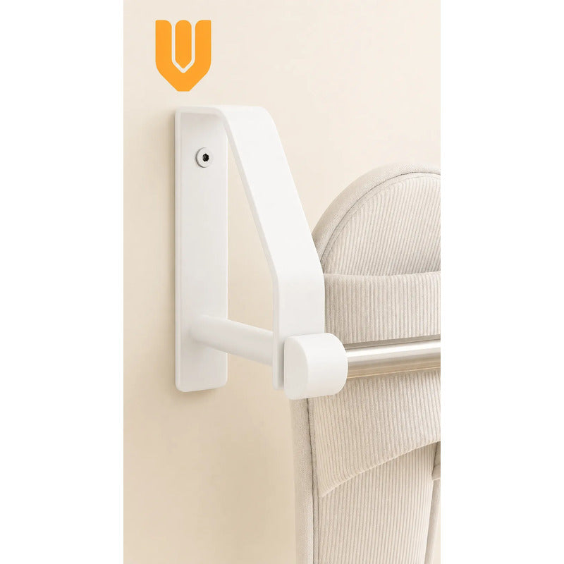 Organizador Zapatero Colgante Tela Resistente Multiuso Close Blanco