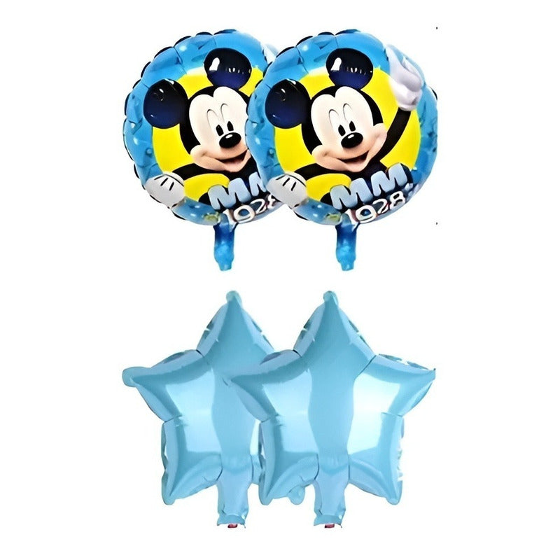 Set De Globos Mickye Mouse Decoracion Cumpleaños Mickey 011