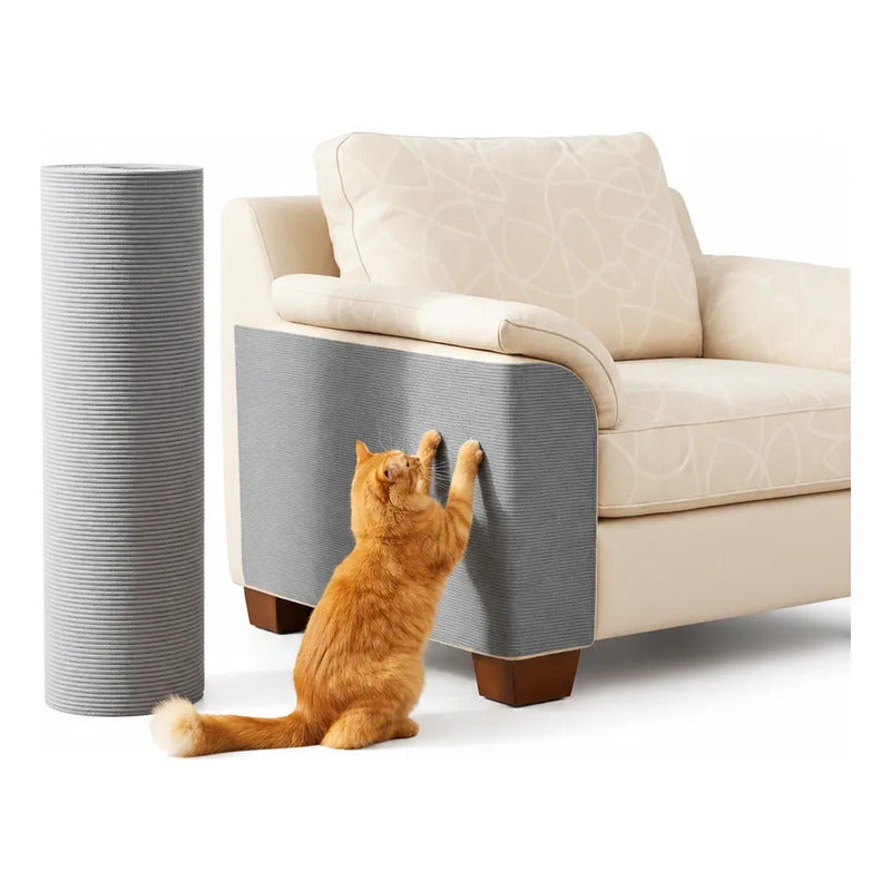 Protector Sillón Gato Tapete Rascador Antiarañazos Mueble