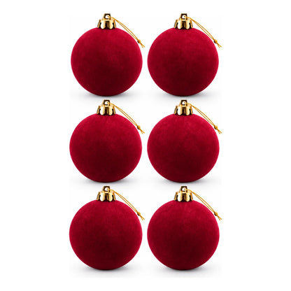 6 Esferas Navidad Adorno Piel Durazno Bolas Decorar 8cm Esferas Navidad Adorno Piel Durazno Bolas Decorar 8cm Vino Esferas... 8cm