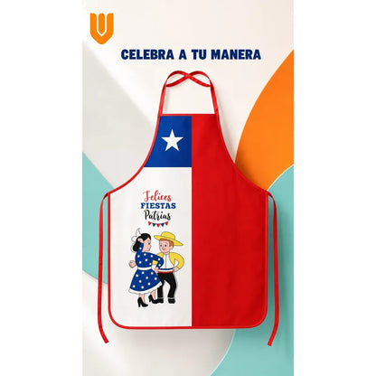 Delantal Para Cocina Fechas Patrias Delantal Festivo Chile