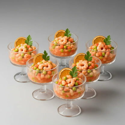 12 Copa Ceviche Mojito Coctel Copas Vidrio Copa Transparente