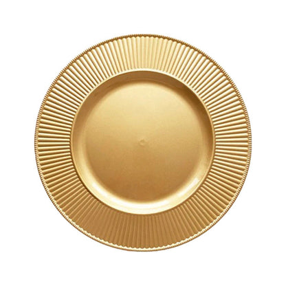 4 Plato Base Navideños Vajilla Navidad Juego De Platos 33cm