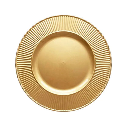 4 Plato Base Navideños Vajilla Navidad Juego De Platos 33cm