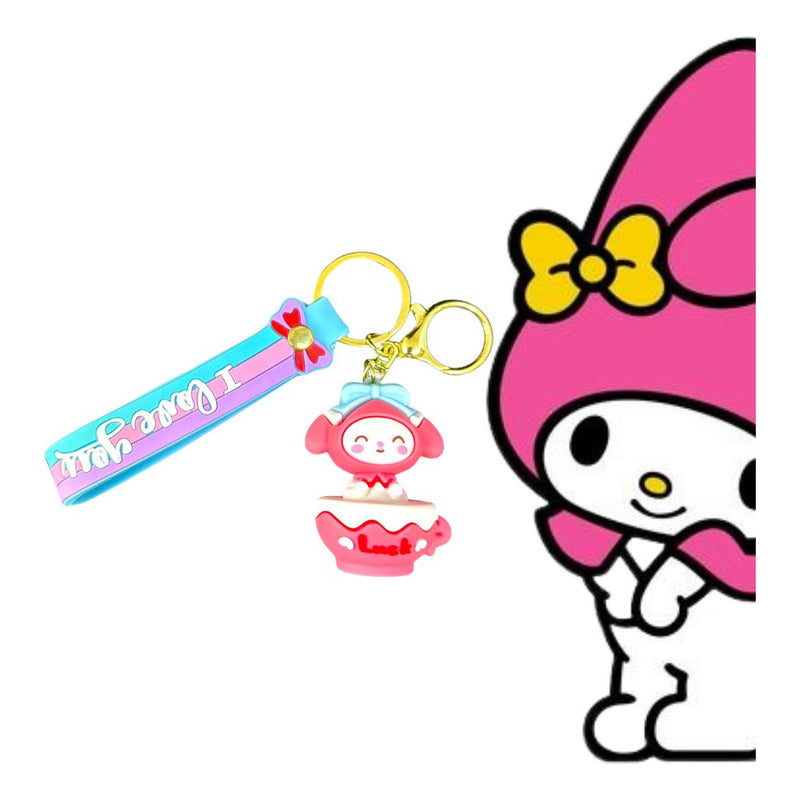 Llavero Temático Colgante Llavero Silicona Decoracion