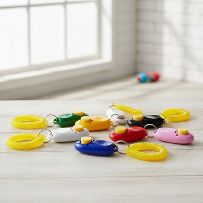 Clicker De Adiestramiento Perro Clicker Entrenamiento Perro Multicolor