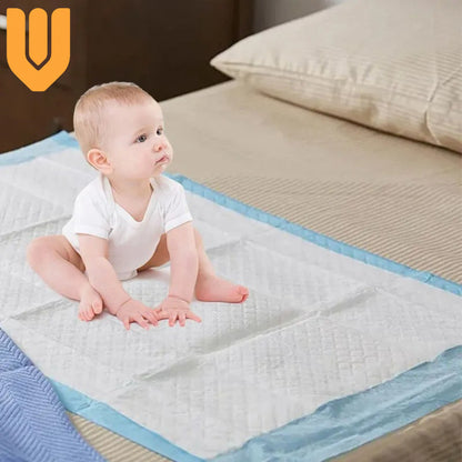 120 Almohadillas Desechable Bebe Protector Cama Bebe 45x60