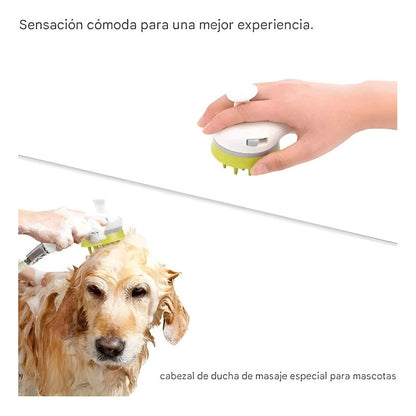 Cepillo Para Perro Ducha Mascotas Gatos Limpieza De Mascotas