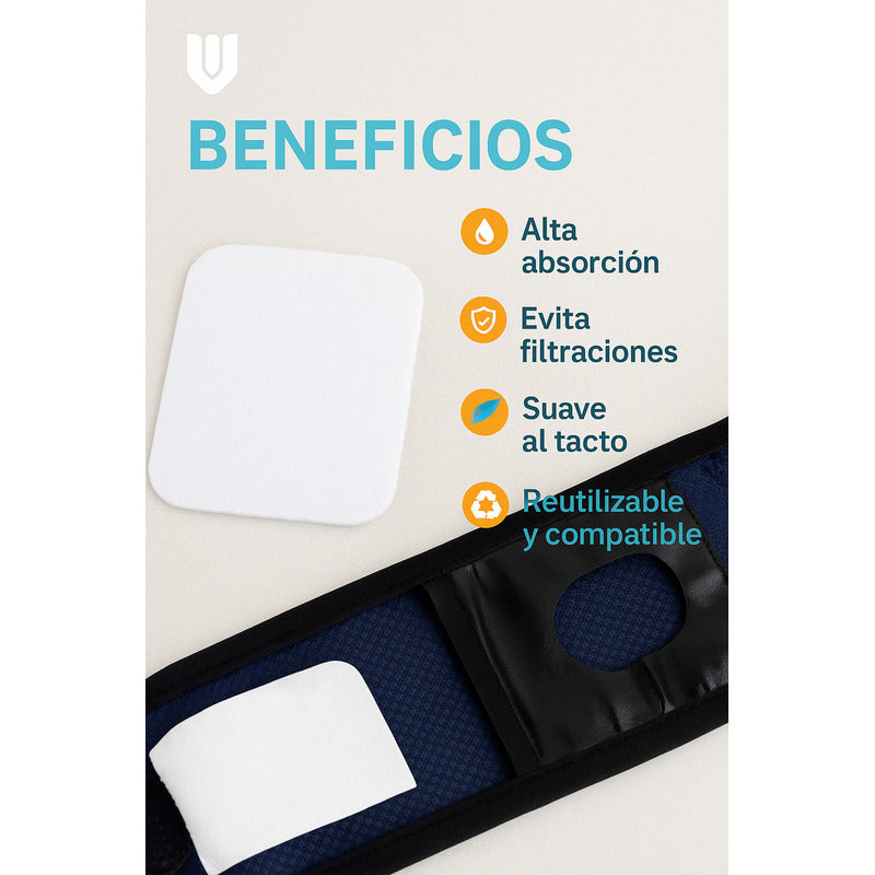 Pack 10 Protector Calzón Celo Mascota Absorbente Almohadilla Blanco-talla-l