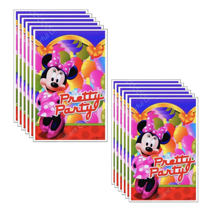 10 Bolsas Para Piñata Minnie Bolsas Para Dulces Piñata