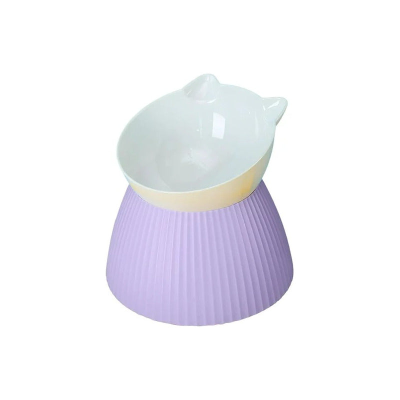 Plato Comida Perro Plato Alto Inclinable Plato Mascota