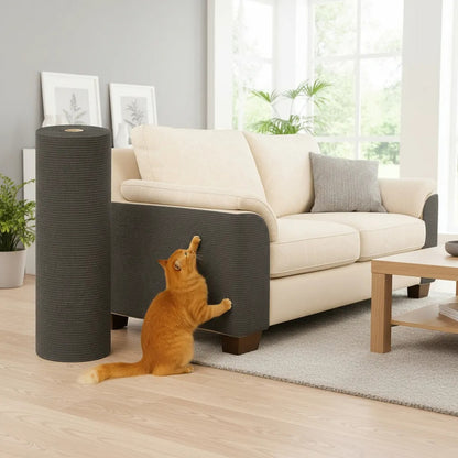 Protector Sillón Gato Tapete Rascador Antiarañazos 30x60cm