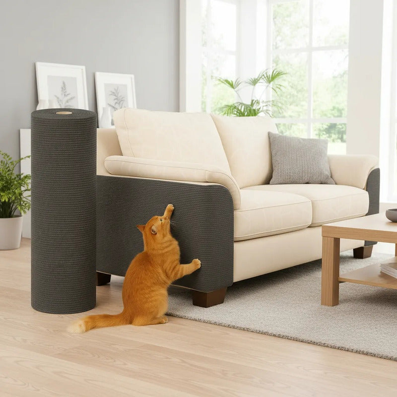 Protector Sillón Gato Tapete Rascador Antiarañazos 30x60cm
