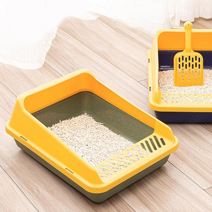 Arenero Para Gato + Tapete Alfombra Gato + Arena Tofu 2.5 Kg