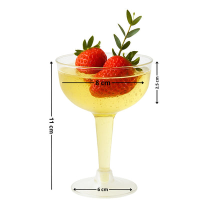X6 Copa Acrilico Copas Champaña Copa Coctel Copa 120ml