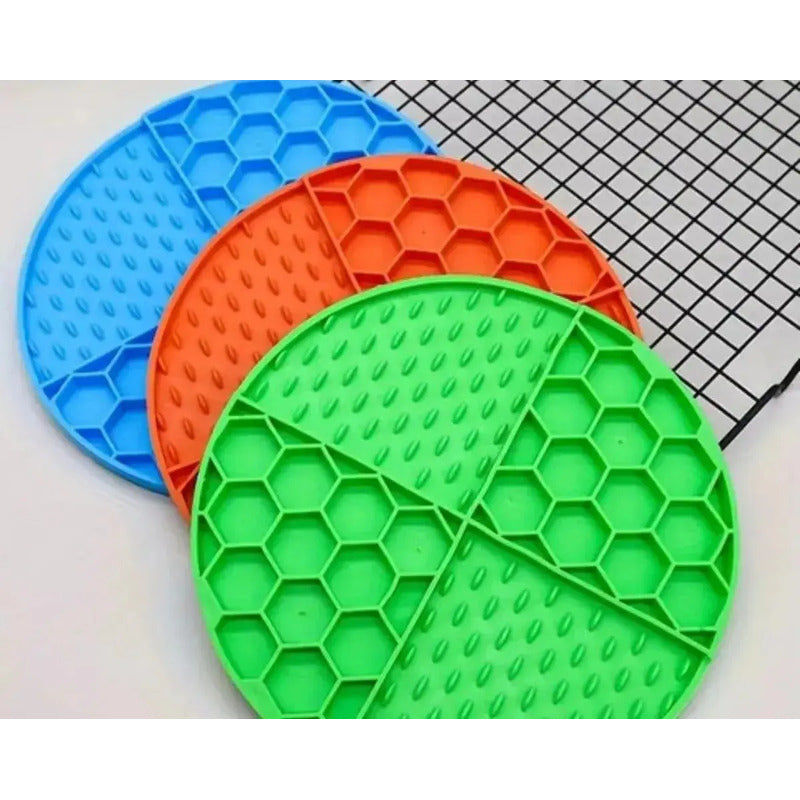 X2 Lickimat Almohadilla Para Lamer Lickimat Comedero Perro  Multicolor