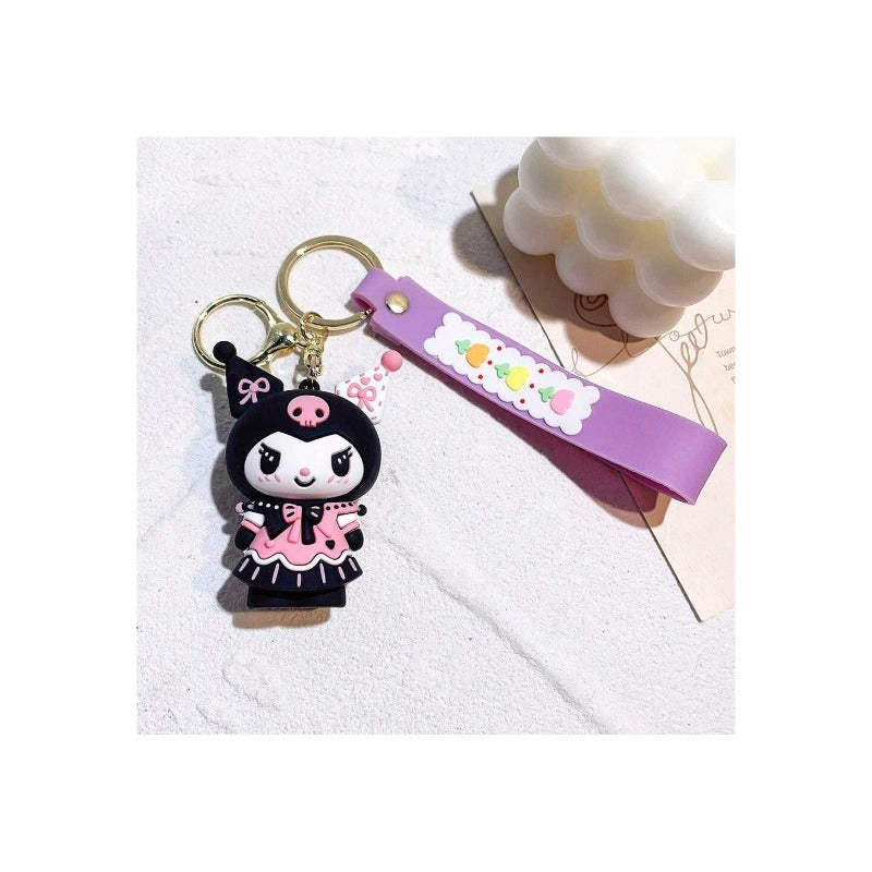 Llavero Temático Colgante Llavero Silicona Decoracion