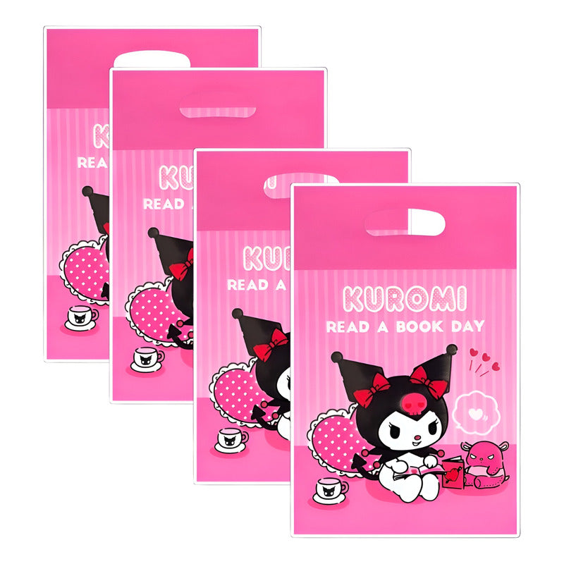 10 Bolsas Para Piñata Kuromi Bolsas Para Dulce Fiesta Kuromi