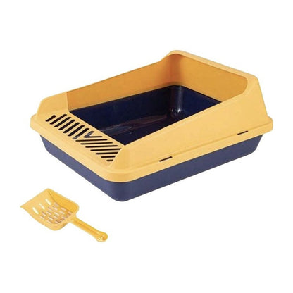 Arenero Para Gato Caja De Arena + Arena Para Gato Tofu 2.5kg