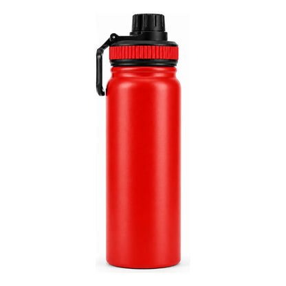 Termo Botella Acero Inoxidable Agua Termica Bebidas Camping Rojo