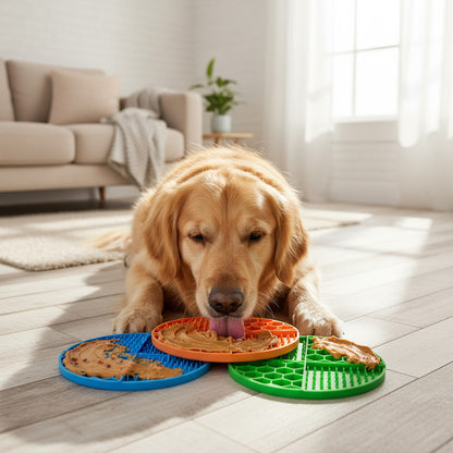 Lickimat Comedero Lento Perros Gatos Almohadilla Para Lamer