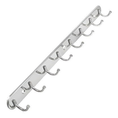 X6 Colgador Perchero Aluminio De Pared Para Toallas Ropa