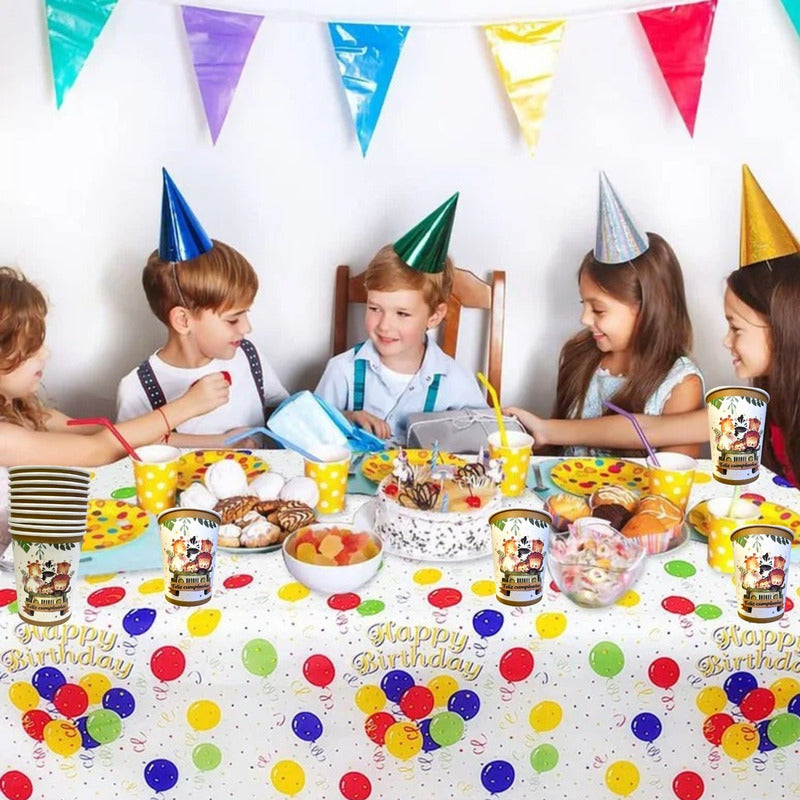 X30 Vasos Safari Decoracion Desechables Fiesta Celebracion