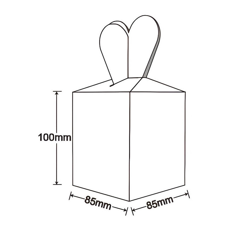 X6 Cajas De Regalo Para Dulces Cotillón Decoración Cumpleaño