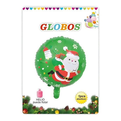 Globos Metálicos Feliz Navidad Decoración Fiesta Globos 682