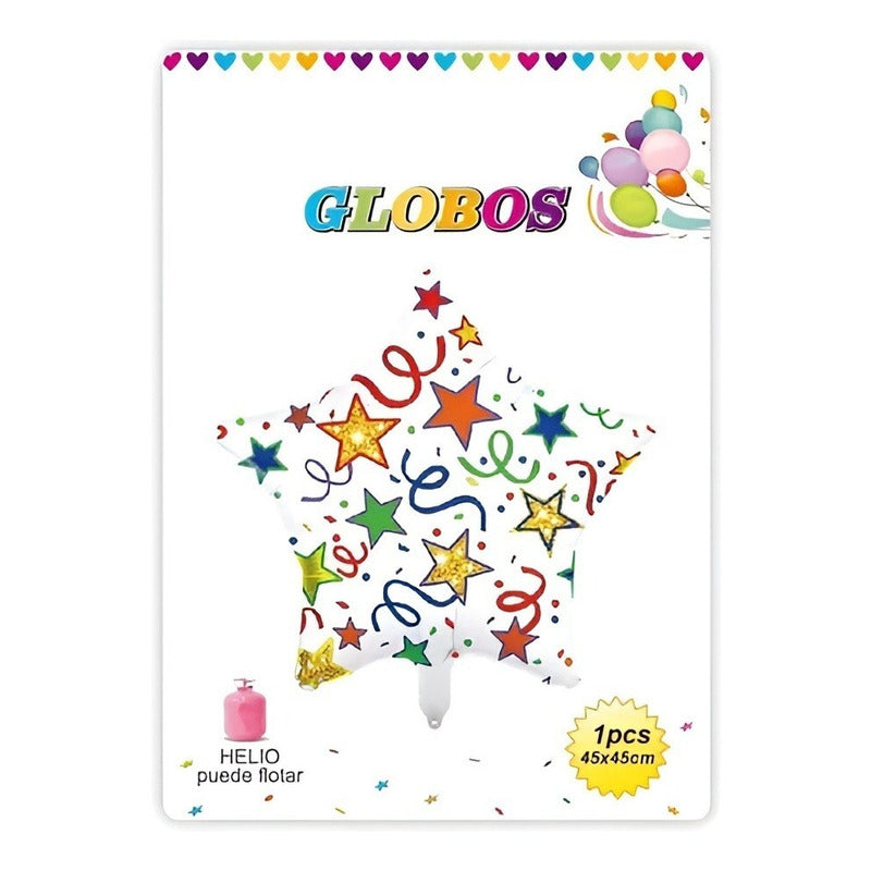 Globos Feliz Cumpleaños Estrella Globos Decoracion Globos
