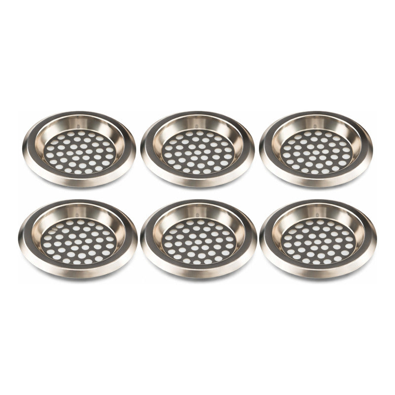 X6 Rejilla Filtro Lavaplato Escurridor Organizador Lavaplato Gris 006-2