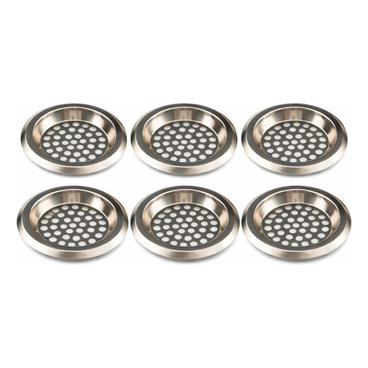 X6 Rejilla Filtro Lavaplato Escurridor Organizador Lavaplato Gris 006-2