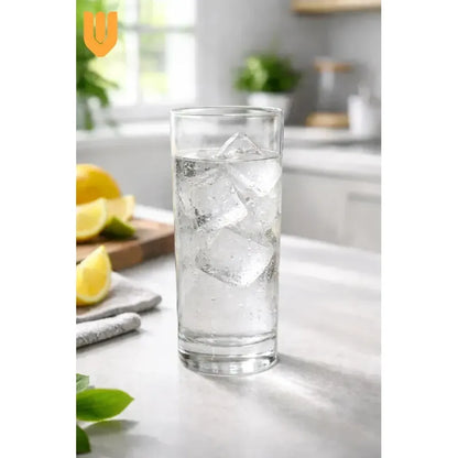 Vitrineon Cl Set 6 Vasos Vidrio Alto 200ml Transparente Bar Transparente