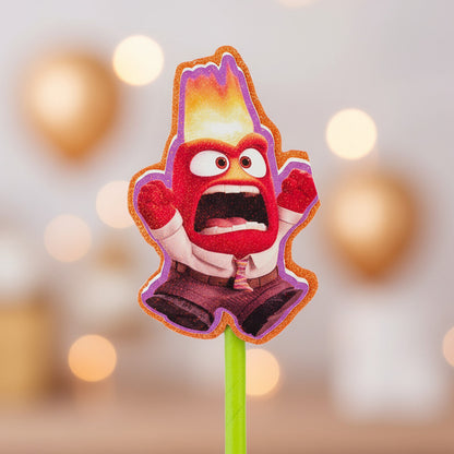 Topper Torta Cotillon Topper Cup Cake Fiestas Intensamente