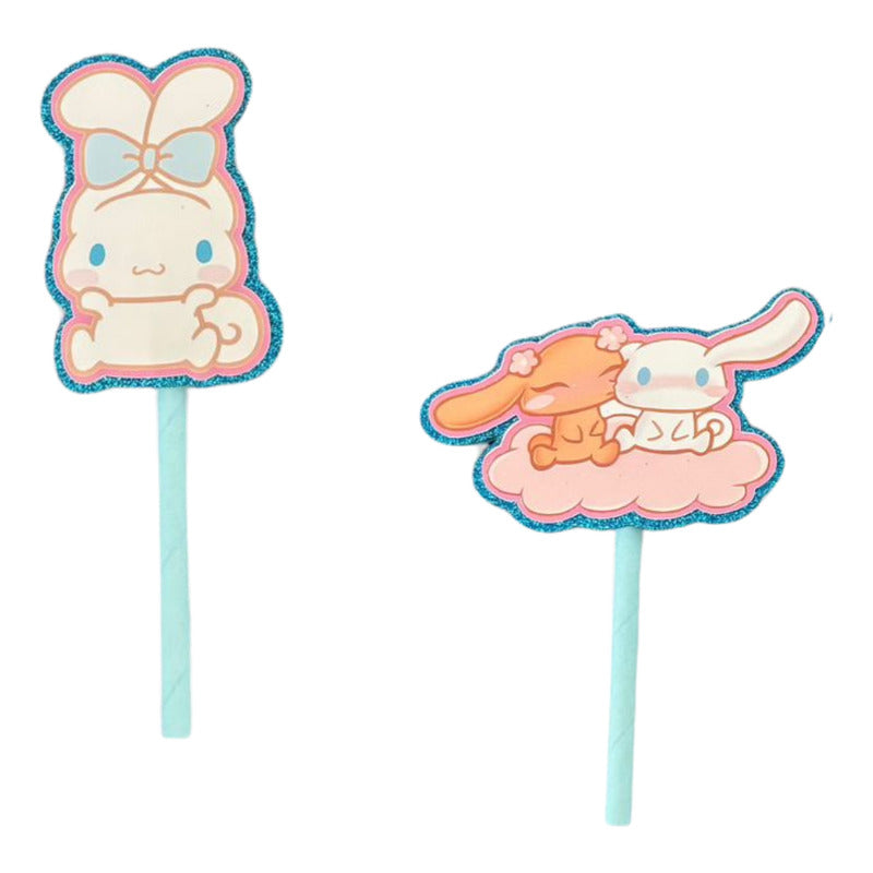 Topper Cumpleaños Torta Cotillon Cup Cake Fiestas Decoracion