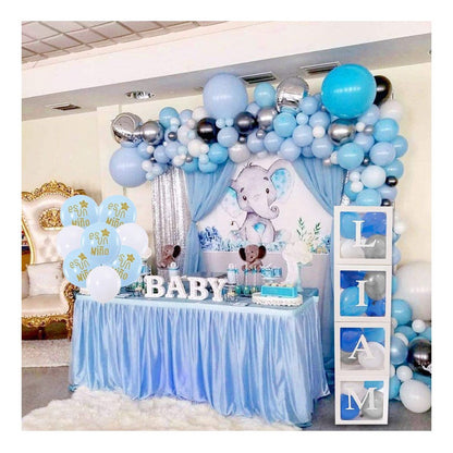 X8 Globos Baby Shower Decoracion Baby Shower Revelacion