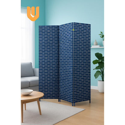 Biombo Separador Oficina Ambientes Divisor 4 Puertas 180 Cm