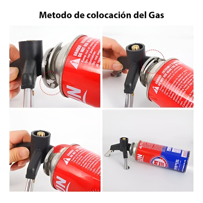 Adaptador De Gas Para Cocinilla Camping Cocinilla Alzador