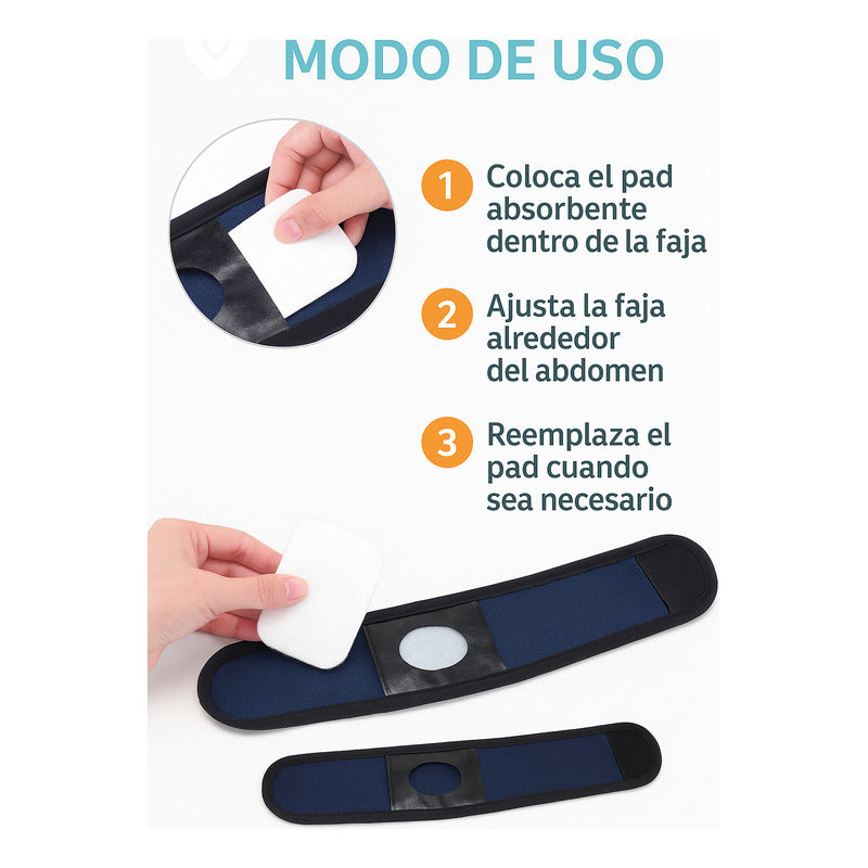 Pack 10 Protector Calzón Celo Mascota Absorbente Almohadilla