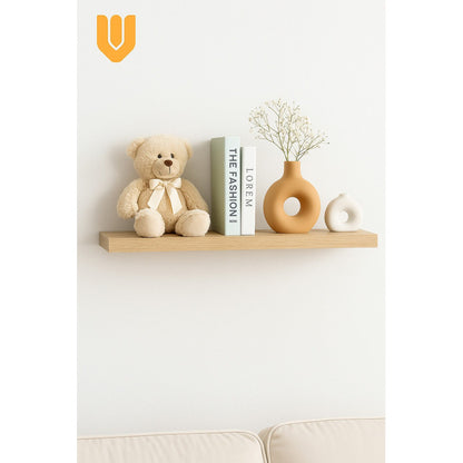 Repisa Flotante Dormitorio Baño Estantes Pared Mdf 40x15 Cm