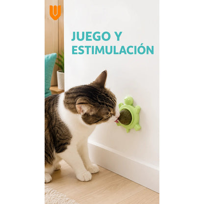 X4 Bola Hierba Gatera Catnip Snack Para Gatos Bola Adhesiva  Variado Pequeño