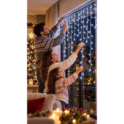 Luces Decoración Árbol Navidad Luz Led Navideña Blanco Blanco Guirnalda Led Navidad Luz Calida 5 Metros Ocho Funciones Cable... Blanco Guirnalda Led Navidad Luz Calida 5 Metros Ocho Funciones Cable...