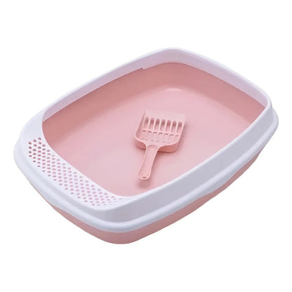 Arenero Gato Caja Arena Bandeja Sanitaria Incluye Pala Multi Verde