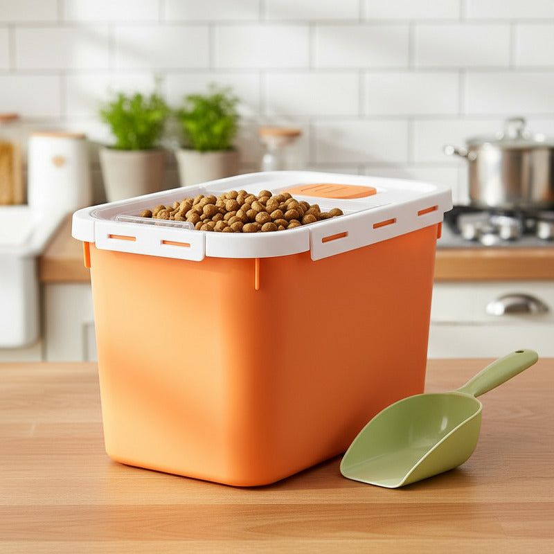 Recipientes De Alimentos Para Perros Gatos Cierre Hermético
