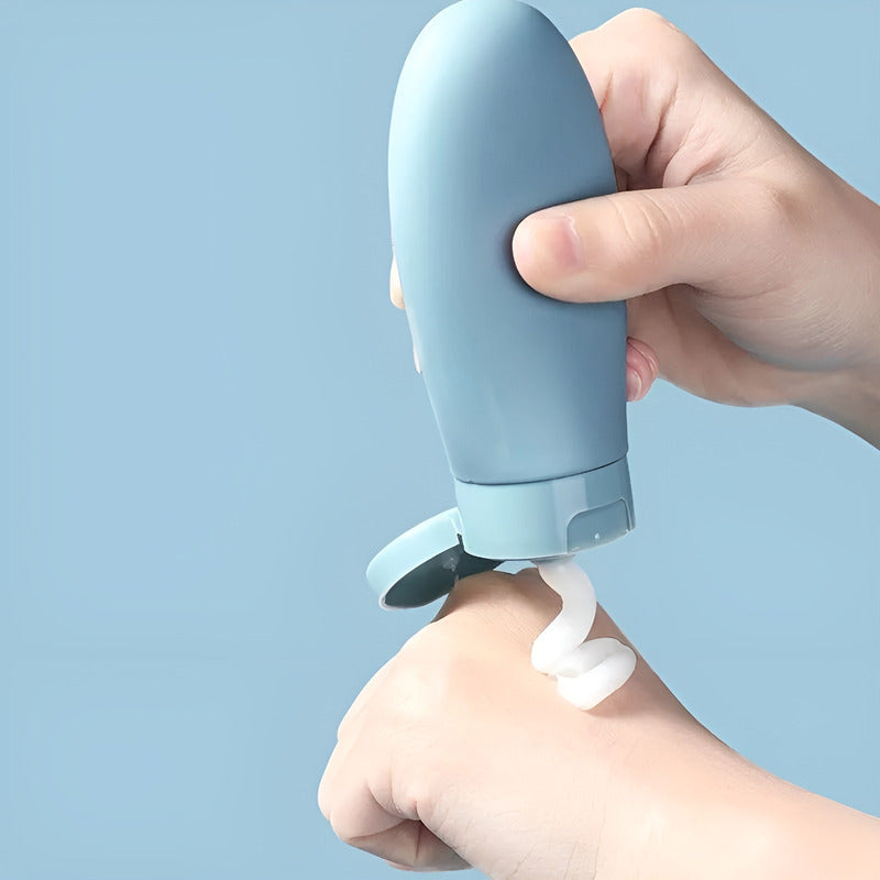 Set 12 Porta Shampoo Botellas De Viaje Botellas Para Shampo Multicolor