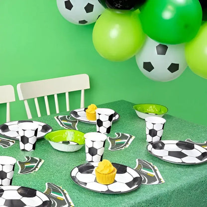 X20 Bolsas Para Piñata Pelota Futbol Bolsas Dulces Piñata  Blanco-negro Fultbol