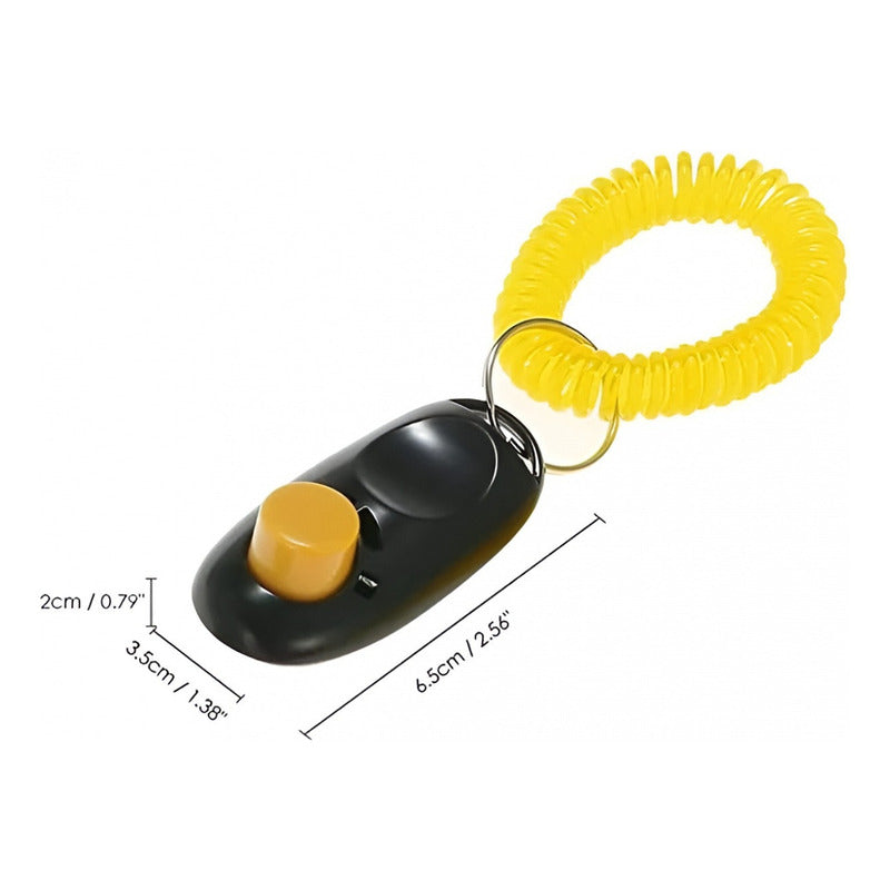 X2 Clicker De Adiestramiento Perro Clicker Entrenamiento Multicolor