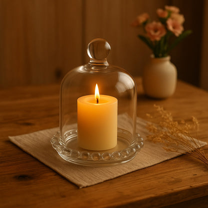 Porta Velas Vidrio Porta Velas Decoracion Porta Vela Hogar Transparente