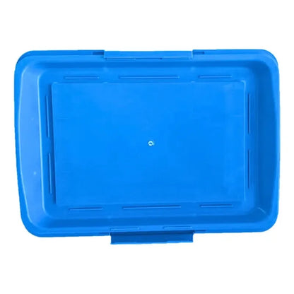 Baño Ecológico Para Perros Gatos Sanitario Ecológico Perros Azul Celeste